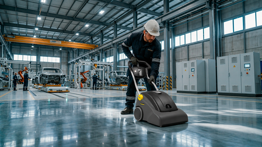 El enemigo invisible en tu nueva planta: Cómo el polvo de obra amenaza tu maquinaria y cómo eliminarlo