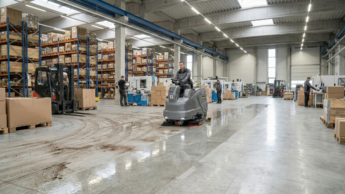 Ahorro inteligente: cómo el mantenimiento preventivo de pisos industriales reduce costos en reparaciones y paros en 2026